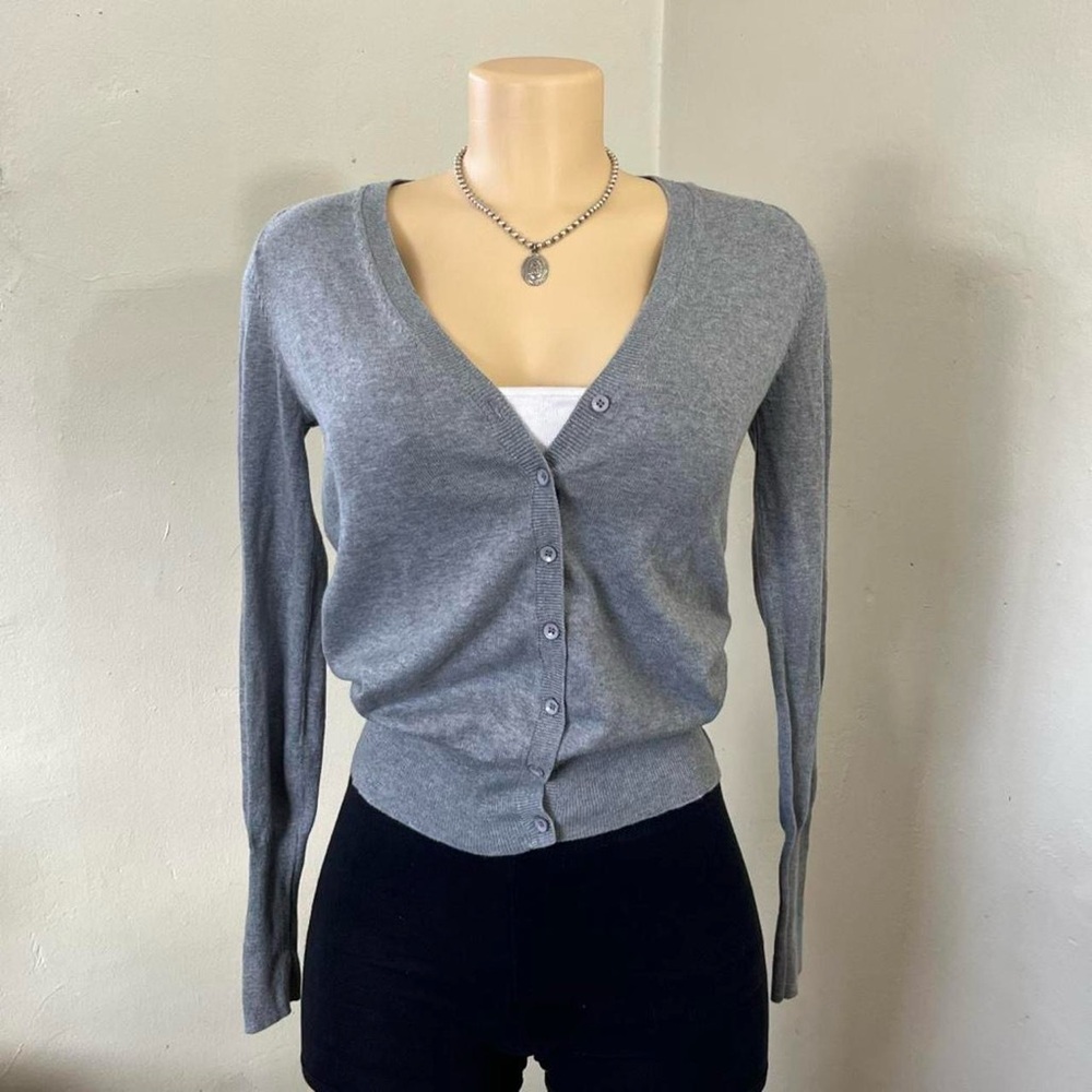 Philosophy Heather Gray Women's Cardigan